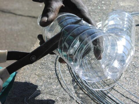 How to make a plastic cage for tsetse traps